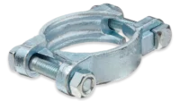 Abrazadera doble perno Dixon Galvanizado tipo 1 1/2 pulg. X 2 pulg. (2-7/64 pulg. A 2-19/64 pulg.)  DIXON.