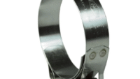 Abrazadera doble perno marca ENCO Galvanizado con Monturas.