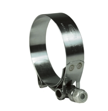 Abrazadera doble perno marca ENCO Galvanizado con Monturas.