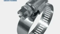 Abrazadera de Acero Inoxidable Covalca con Tornillo.