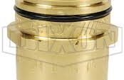 El Niple Hidráulico Dixon de Bronce Serie W Hembra NPT