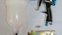 PISTOLA DE GRAVEDAD CON VASO DE PLASTICO DEVILBISS SLG-520-GP