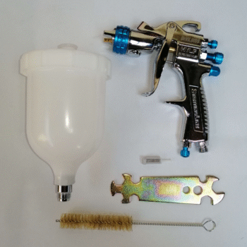 PISTOLA DE GRAVEDAD CON VASO DE PLASTICO DEVILBISS SLG-520-GP