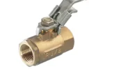 VALVULA DE BOLA PARKER LATON HEMBRA NPT DE 2PULG. X HEMBRA NPT DE 2 PULG. 600PSI