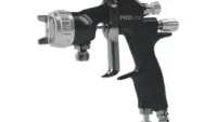 PISTOLA PROLITE PRESION CON BOQUILLAS INCLUYE REGULADOR CON MANOMETRO DEVILBISS 905132