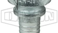 AM16 COPLE MARCA DIXON, CONEXION 1-1/4 PULG. EXTREMO DE MANGUERA, HIERRO, TIPO 4 GARRAS