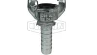 AMH COPLE MARCA DIXON, CONEXION 3/8 Pulg. ESPIGA PARA MANGUERA, HIERRO, TIPO 2 GARRAS