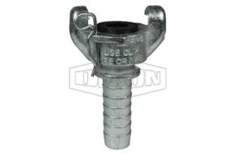 AMH COPLE MARCA DIXON, CONEXION 3/8 Pulg. ESPIGA PARA MANGUERA, HIERRO, TIPO 2 GARRAS