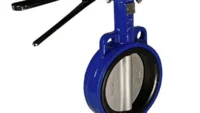 VALVULA MARIPOSA TIPO WAFER MARCA TITAN FLOW,DE HIERRO DUCTIL, DISCO INOX, CLASE 125/150