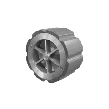CHECK VALVULA CHECK SILENCIOSA TIPO WAFER TITAN FLOW, DE HIERRO DUCTIL, DISCO INOX, ASIENTO VITON