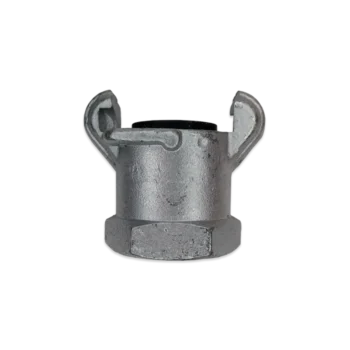 FE100X COPLE MARCA ENCO, CONEXION, HEMBRA NPT, GALVANIZADO, TIPO 2 GARRAS