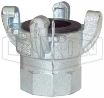GAM18 COPLE MARCA DIXON, CONEXION, HEMBRA NPT, GALVANIZADO, TIPO 4 GARRAS
