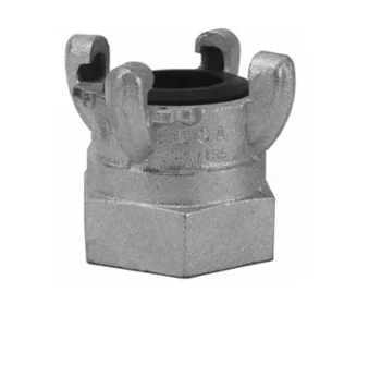 GAM28 COPLE MARCA DIXON, CONEXION, HEMBRA NPT, GALVANIZADO, TIPO 4 GARRAS