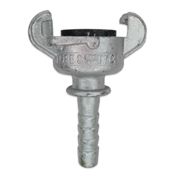 HE50 COPLE MARCA ENCO, CONEXION, ESPIGA PARA MANGUERA, GALVANIZADO, TIPO 2 GARRAS