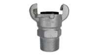 ME100 COPLE MARCA ENCO, CONEXION, MACHO NPT, GALVANIZADO, TIPO 2 GARRAS