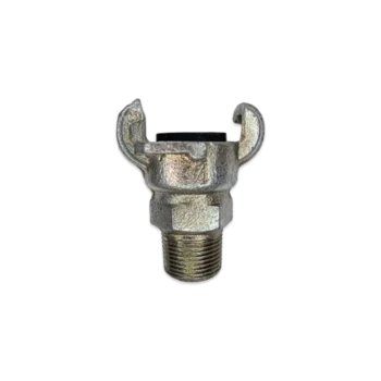 ME75 COPLE MARCA ENCO, CONEXION, MACHO NPT, GALVANIZADO, TIPO 2 GARRAS