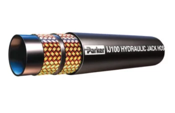 MANGUERA HIDRAULICA PARKER DE 3/8 Pulg. a 10000 PSI, SUPER EXTREMA PRESION, SAE100R2, FLUIDOS Hid/Aceites, Caucho/ Dos trenzas acero, Serie 43